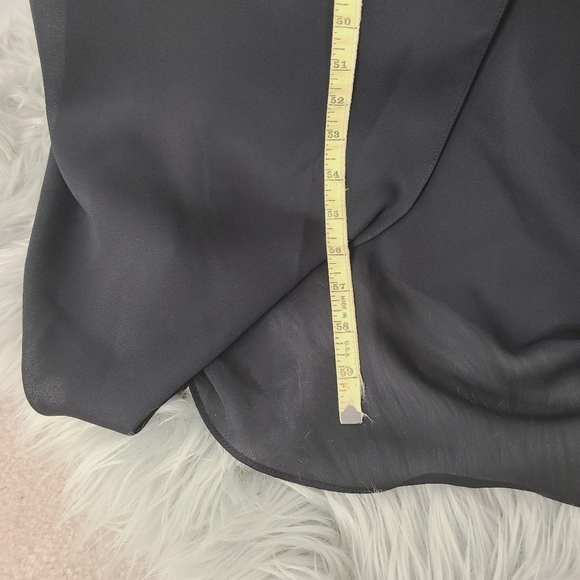 David's Bridal Black Full Length Bridesmaid Gown Size 10 - Picture 10 of 10